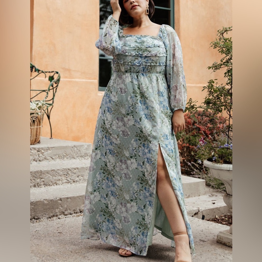 Balticbørn Florence Floral Maxi Dress Size XXL